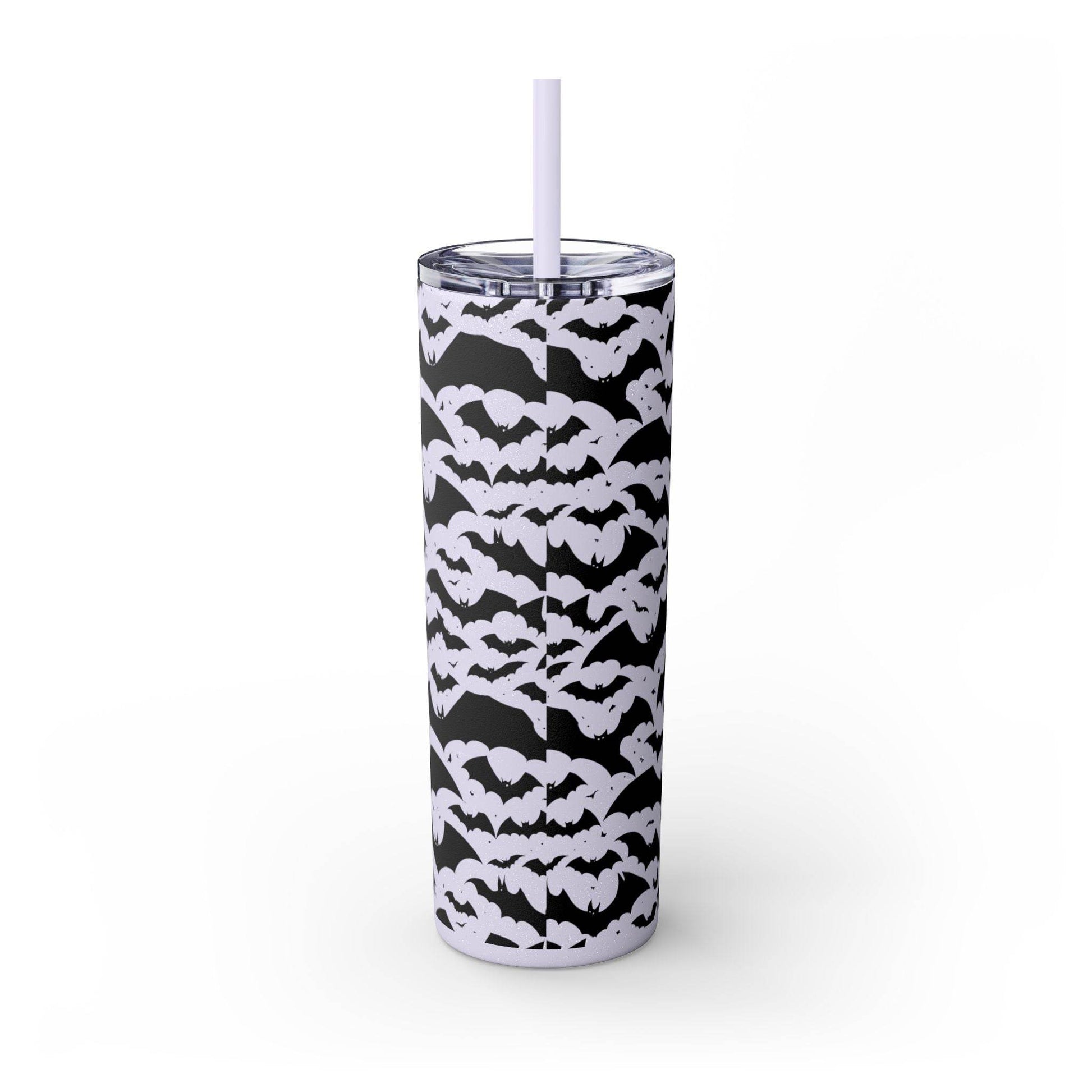 Halloween Bats Skinny 20oz Tumbler with Straw - DeRose Seasonal