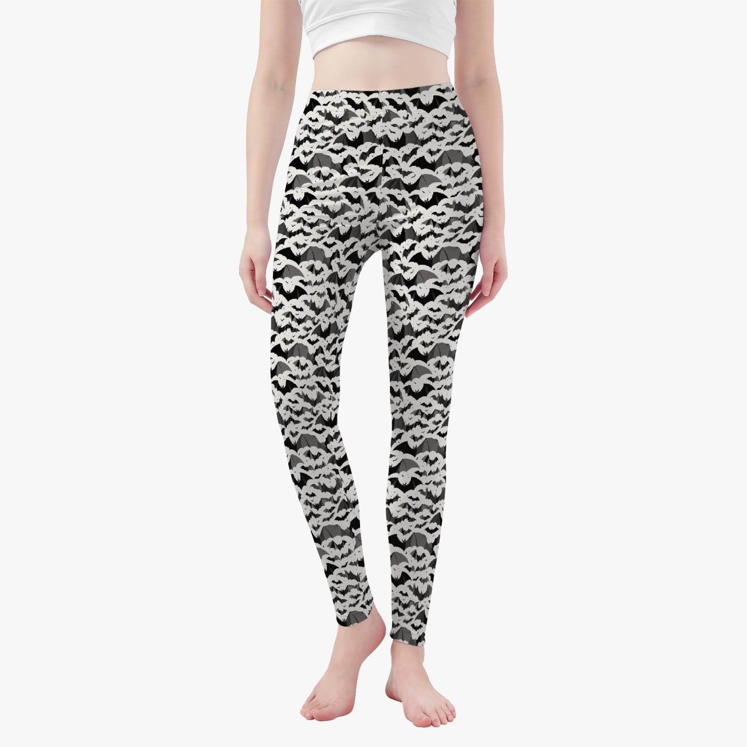 Bats Women's Yoga Pants - DeRose Seasonal