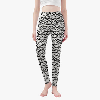 Bats Women's Yoga Pants - DeRose Seasonal