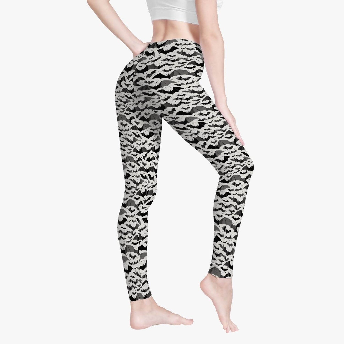 Bats Women's Yoga Pants - DeRose Seasonal