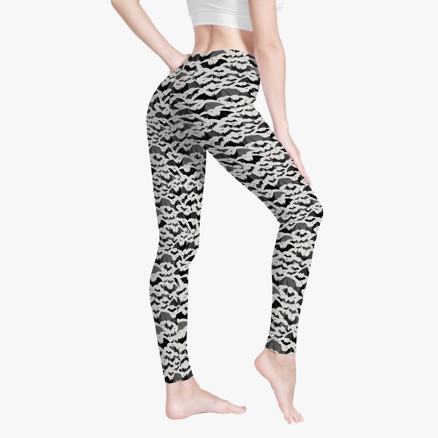Bats Women's Yoga Pants - DeRose Seasonal