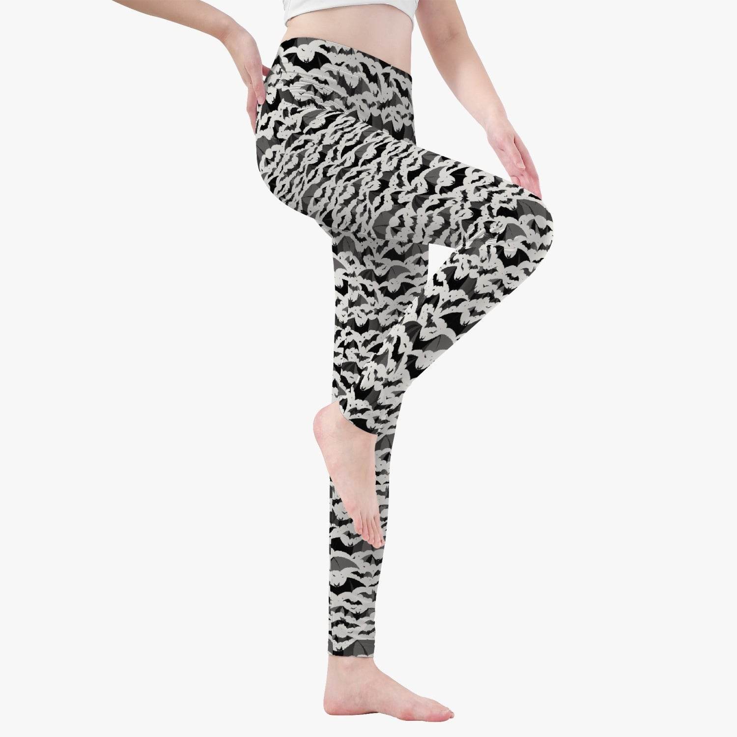 Bats Women's Yoga Pants - DeRose Seasonal