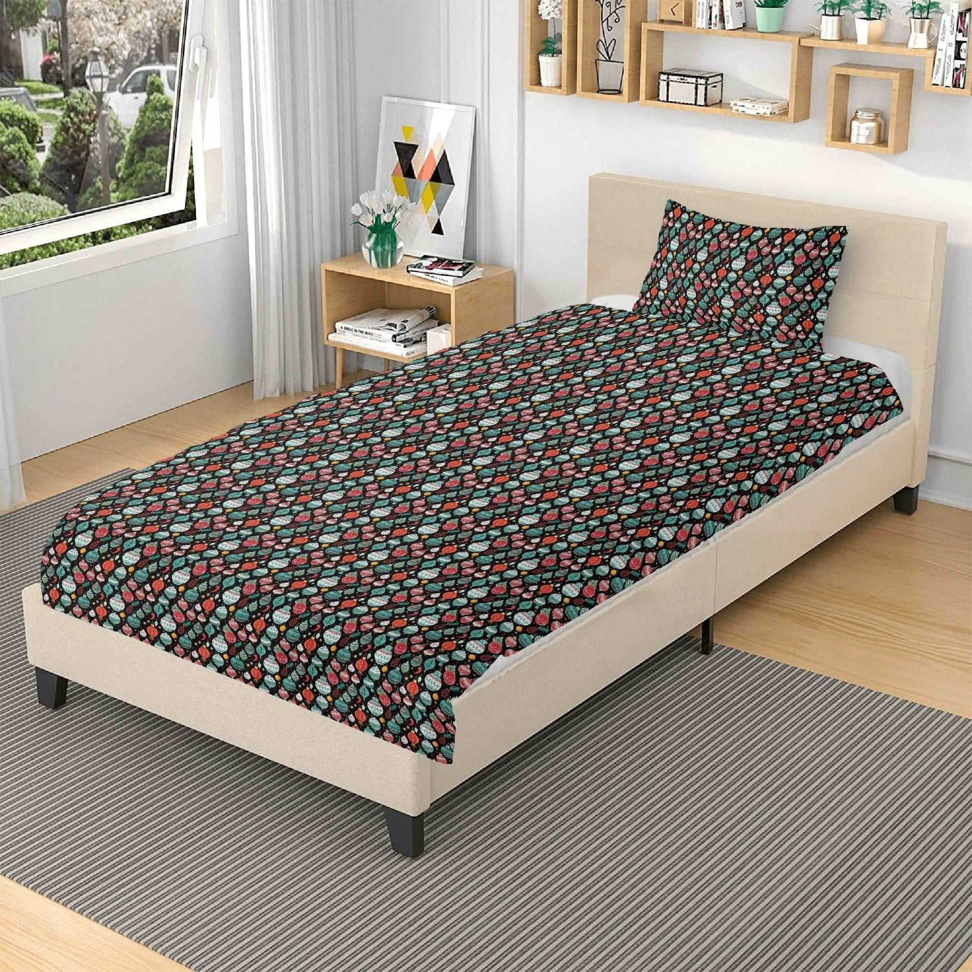Big Ornament 3 Pcs Beddings - DeRose Seasonal