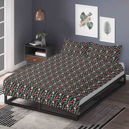 Big Ornament 3 Pcs Beddings - DeRose Seasonal