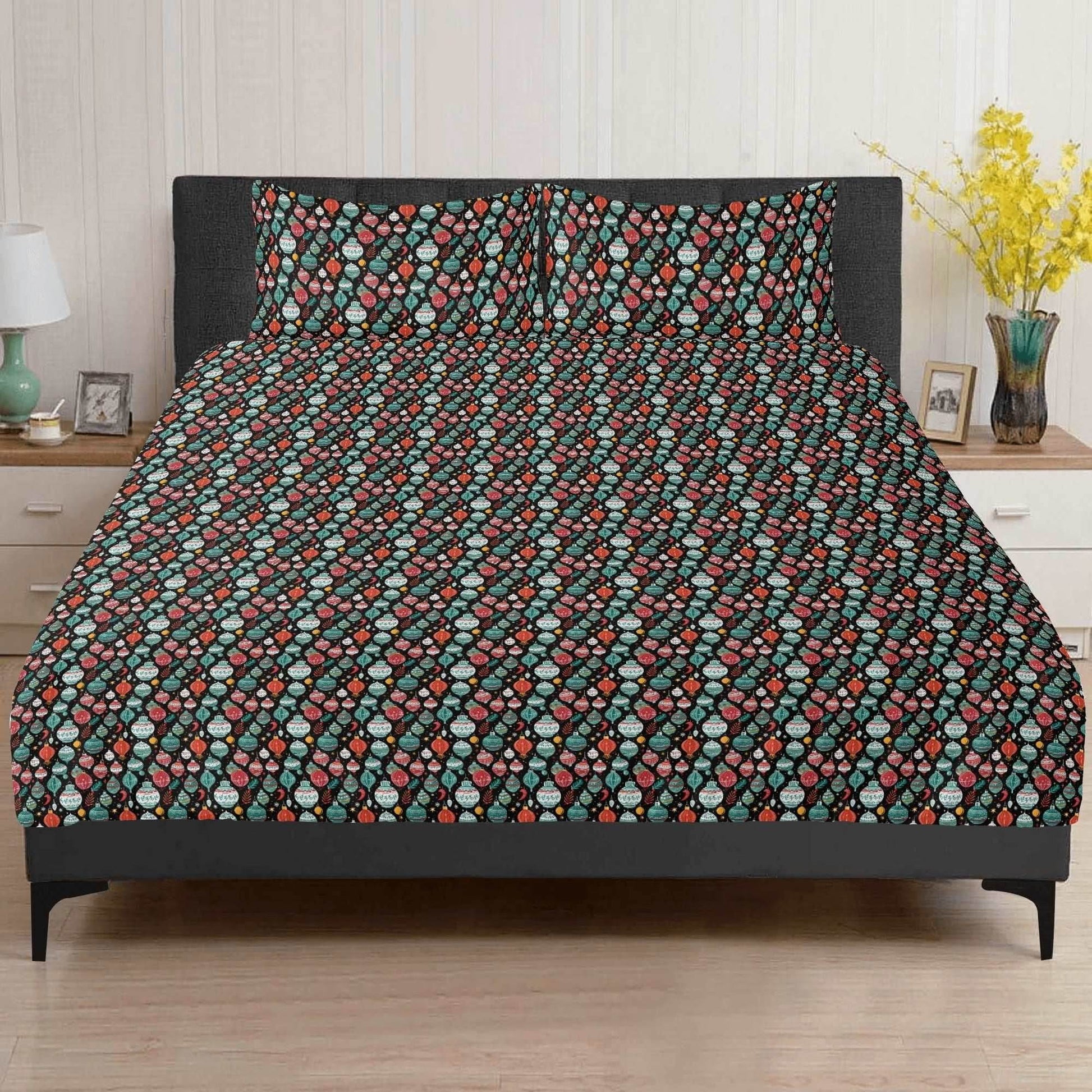 Big Ornament 3 Pcs Beddings - DeRose Seasonal