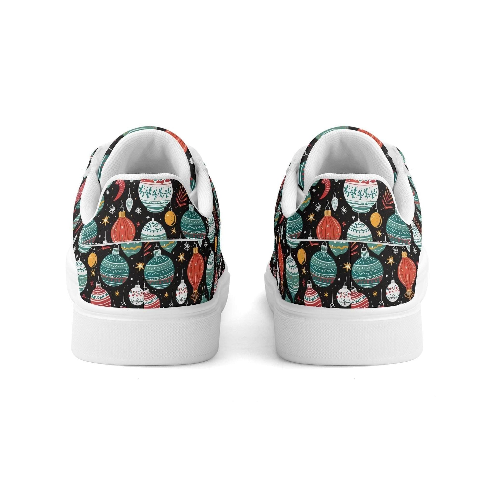 Big Ornament Adult Lightweight Brand Low Top Leather Shoes - DeRose Seasonal
