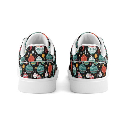 Big Ornament Adult Lightweight Brand Low Top Leather Shoes - DeRose Seasonal