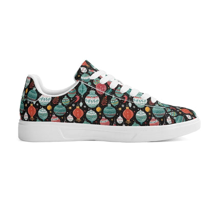 Big Ornament Adult Lightweight Brand Low Top Leather Shoes - DeRose Seasonal
