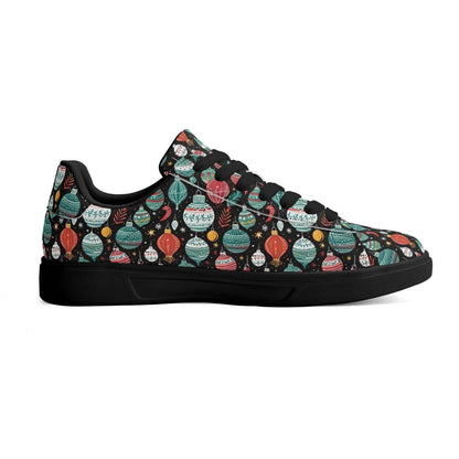 Big Ornament Adult Lightweight Brand Low Top Leather Shoes - DeRose Seasonal