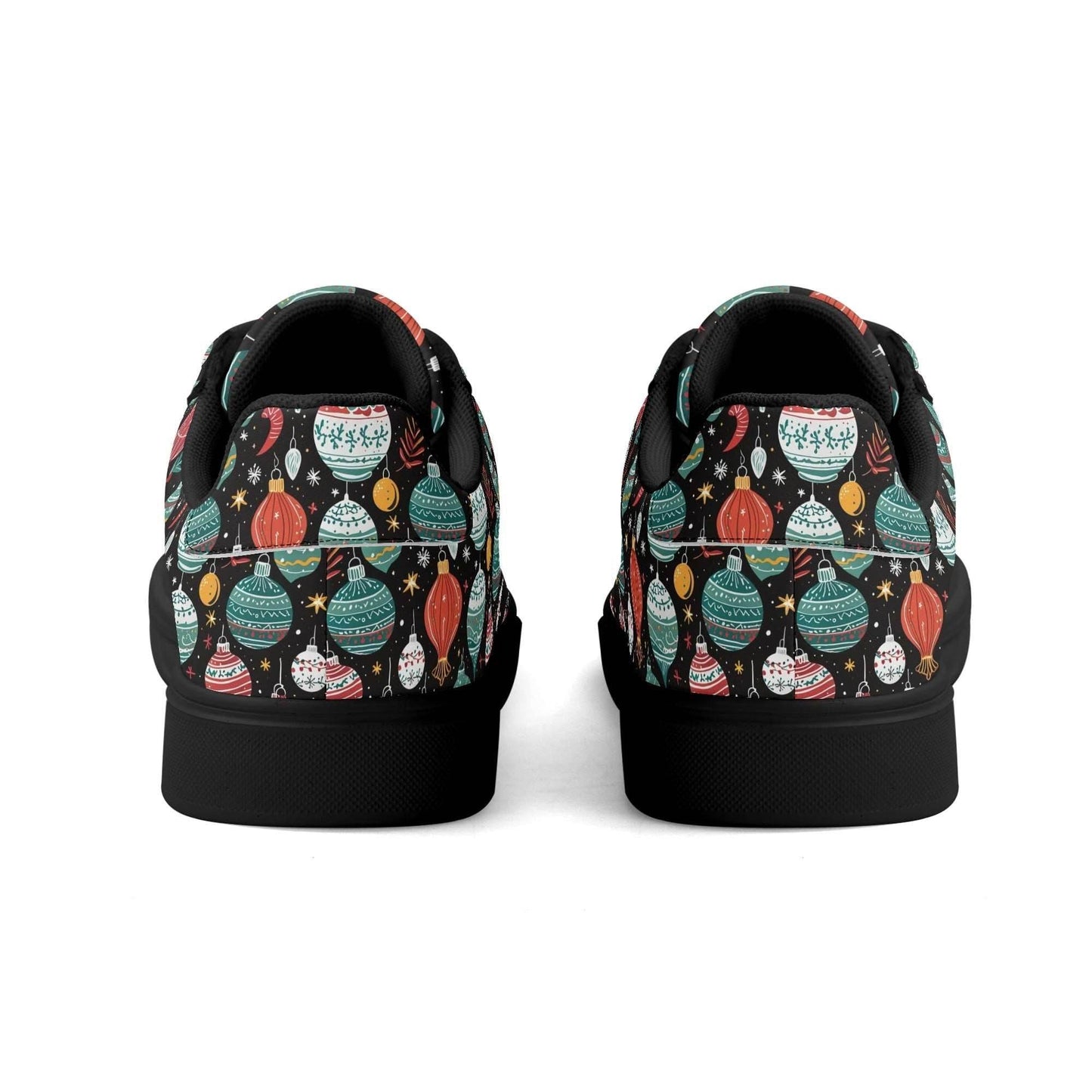 Big Ornament Adult Lightweight Brand Low Top Leather Shoes - DeRose Seasonal