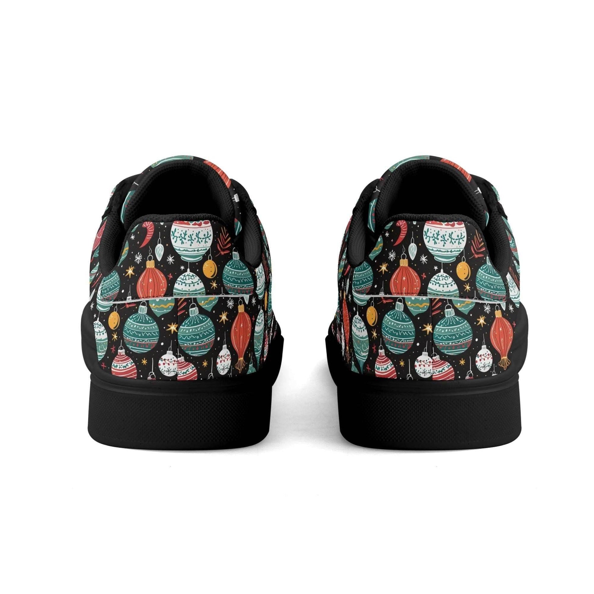 Big Ornament Adult Lightweight Brand Low Top Leather Shoes - DeRose Seasonal
