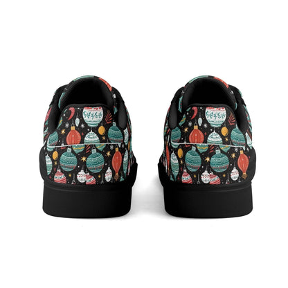 Big Ornament Adult Lightweight Brand Low Top Leather Shoes - DeRose Seasonal