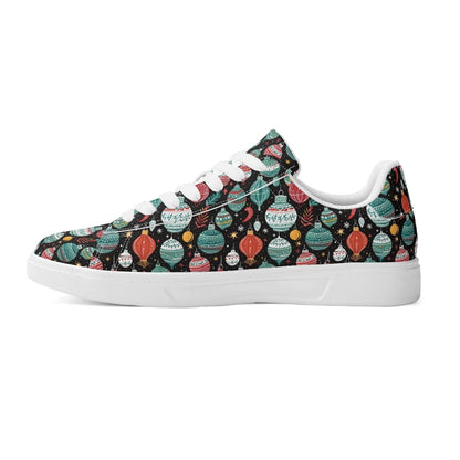 Big Ornament Adult Lightweight Brand Low Top Leather Shoes - DeRose Seasonal