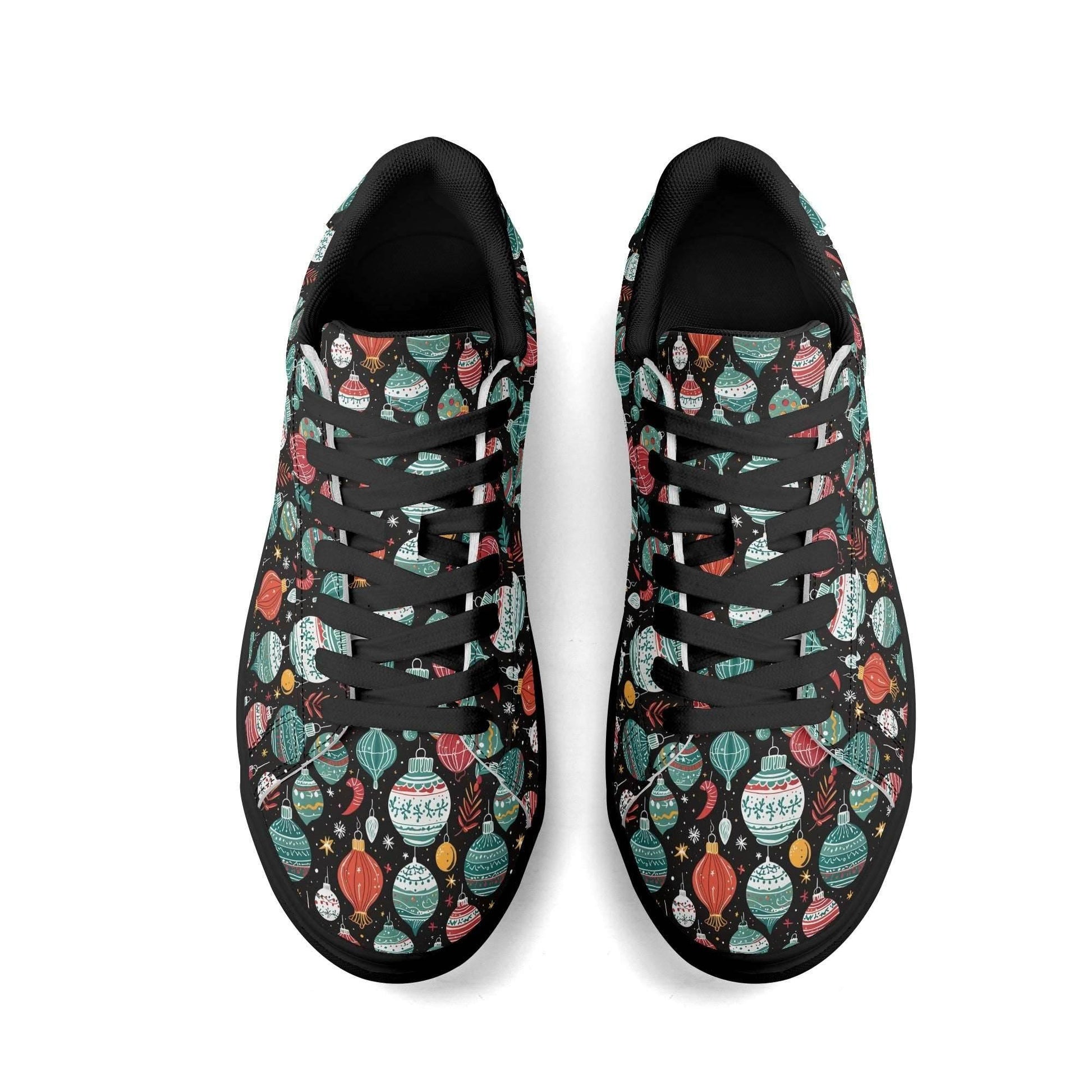 Big Ornament Adult Lightweight Brand Low Top Leather Shoes - DeRose Seasonal