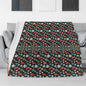 Big Ornament Flannel Breathable Blanket 4 Sizes - DeRose Seasonal