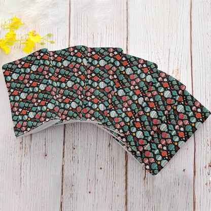 Big Ornament Hand Towels (6 Pcs) - DeRose Seasonal