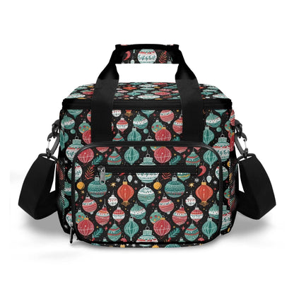 Big Ornament Insulated Leakproof Cooler Bag Lunch Box - DeRose Seasonal