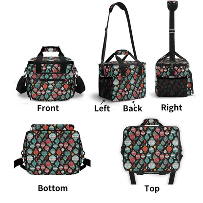 Big Ornament Insulated Leakproof Cooler Bag Lunch Box - DeRose Seasonal