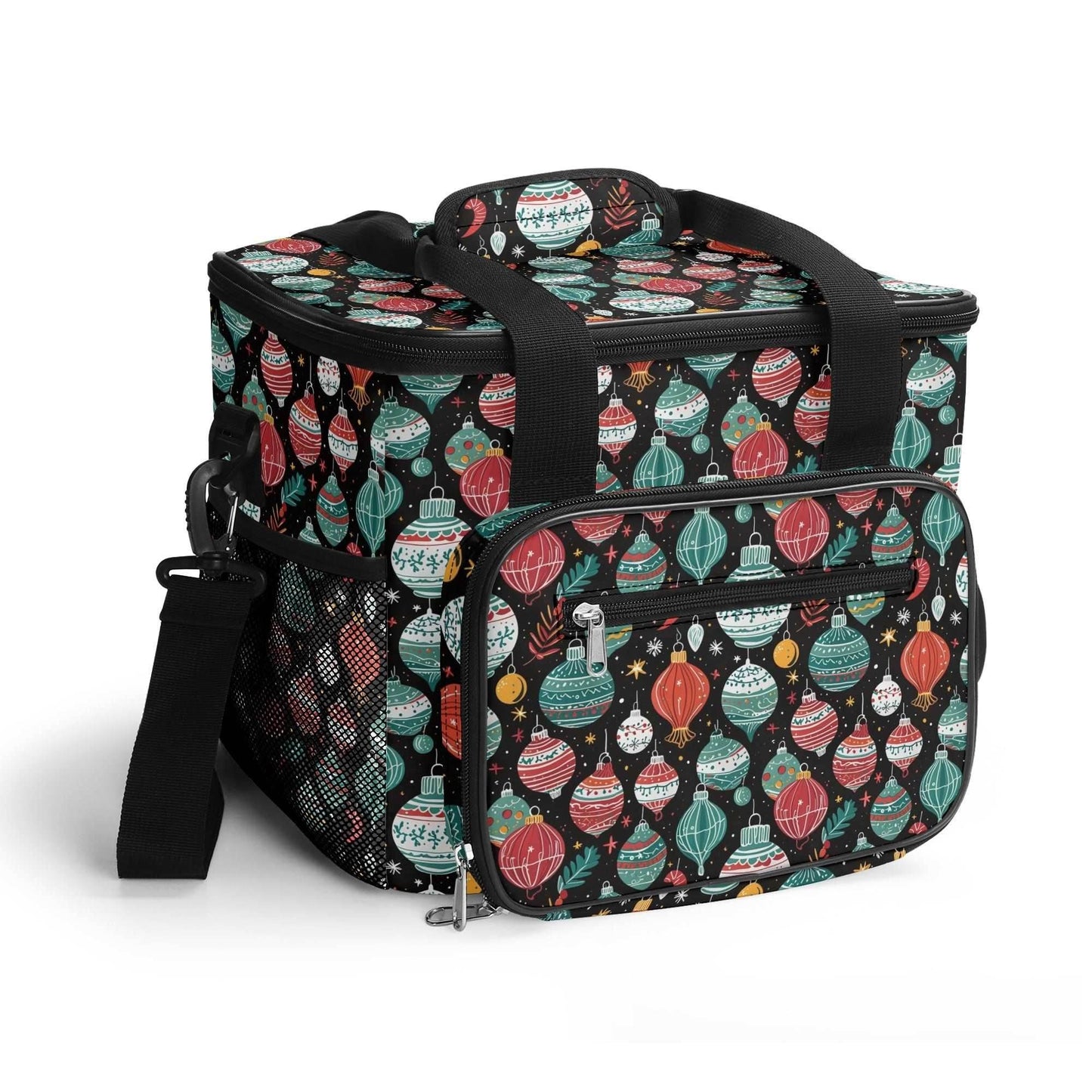 Big Ornament Insulated Leakproof Cooler Bag Lunch Box - DeRose Seasonal