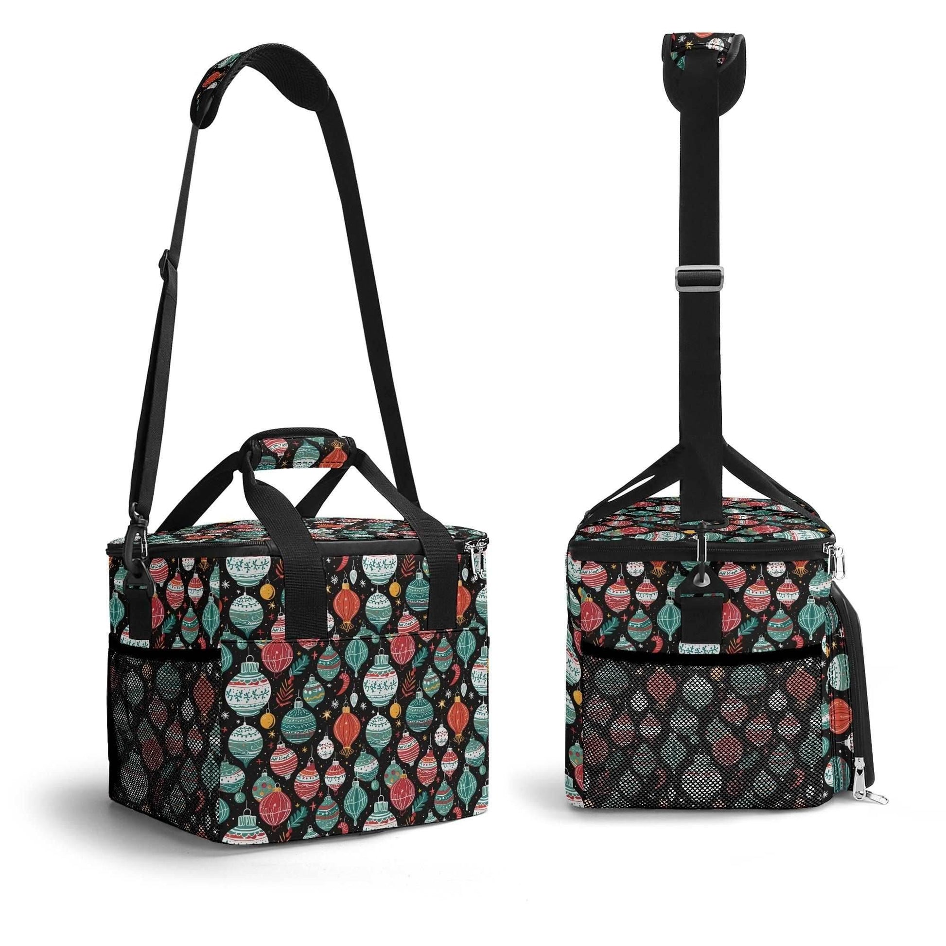 Big Ornament Insulated Leakproof Cooler Bag Lunch Box - DeRose Seasonal