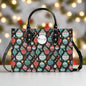 Big Ornament Luxury Women Leather Handbag (3 sizes) - DeRose Seasonal