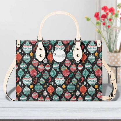 Big Ornament Luxury Women Leather Handbag (3 sizes) - DeRose Seasonal