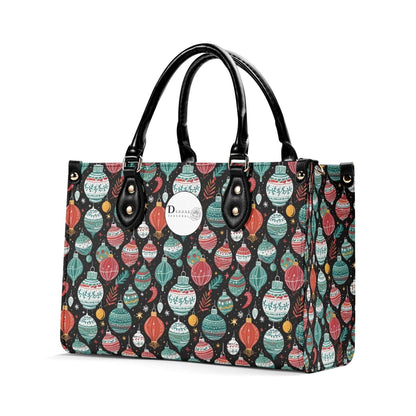 Big Ornament Luxury Women Leather Handbag (3 sizes) - DeRose Seasonal