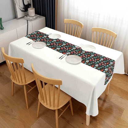 Big Ornament Polyester Table Runner - DeRose Seasonal