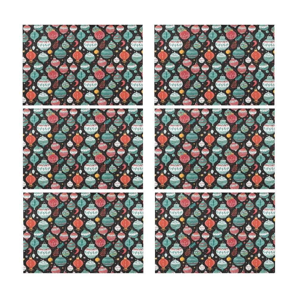 Big Ornament Table Placemat (set of 6) - DeRose Seasonal