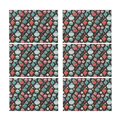 Big Ornament Table Placemat (set of 6) - DeRose Seasonal