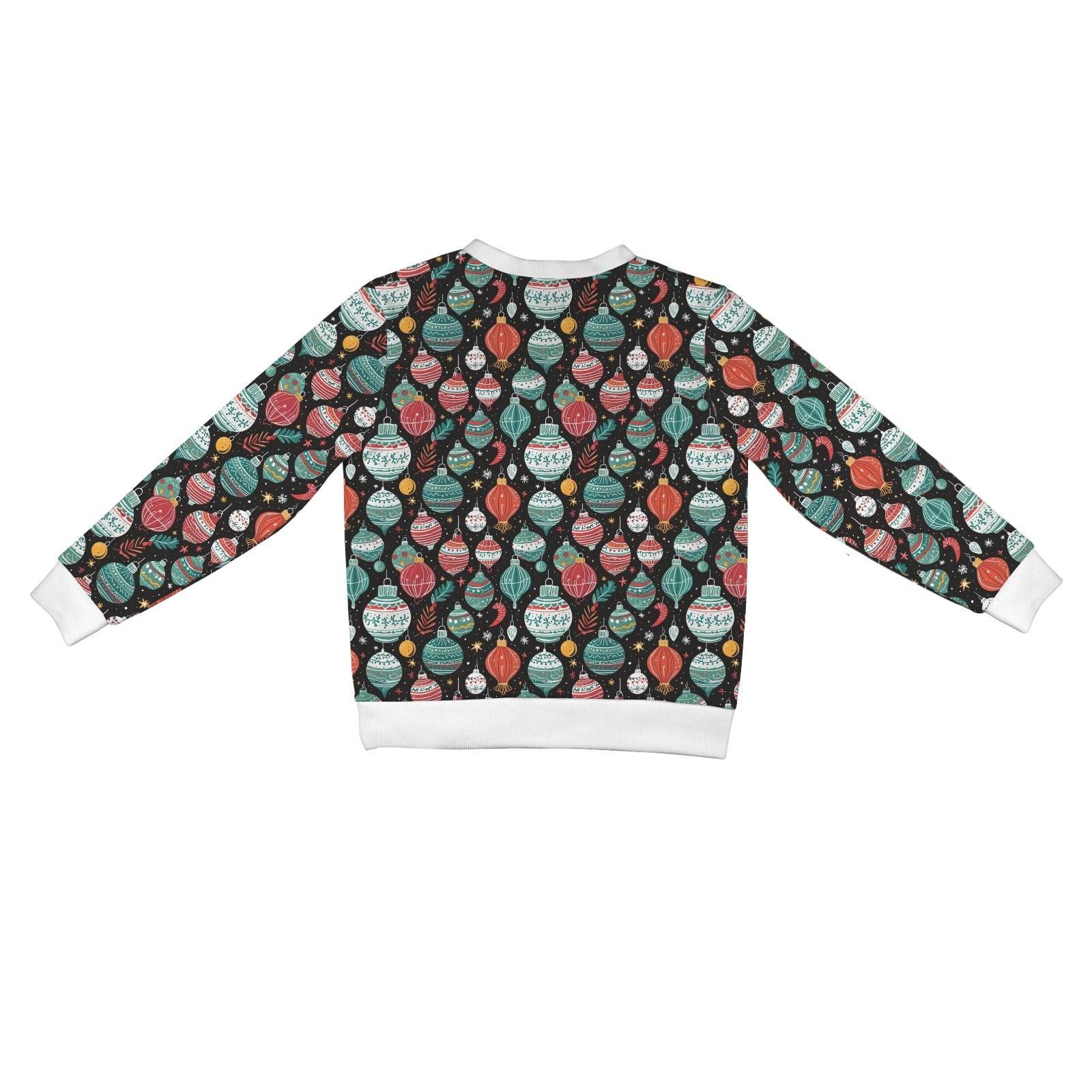 Big Ornament Women's Cardigan Button Sweater Custom Women's Cardigan (Model H73) - DeRose Seasonal