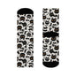 Crazy Cat Lady Polyester Crew Socks 3 sizes - DeRose Seasonal