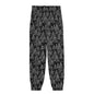 Black and White Christmas Tree Unisex Adult Long Pants - DeRose Seasonal