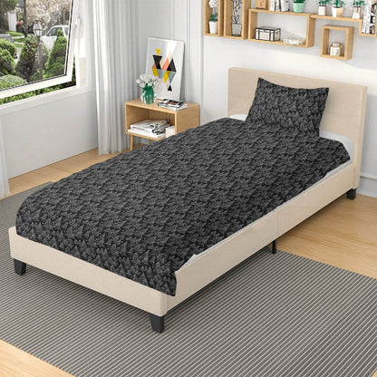 Black and White Christmas Trees 3 Pcs Beddings - DeRose Seasonal