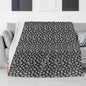 Black and White Egg Flannel Breathable Blanket 4 Sizes - DeRose Seasonal
