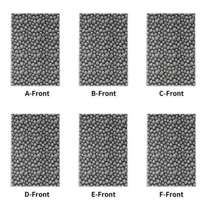 Black and White Egg Hand Towels (6 Pcs) - DeRose Seasonal