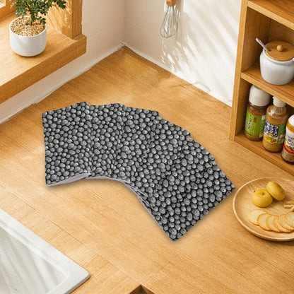 Black and White Egg Hand Towels (6 Pcs) - DeRose Seasonal