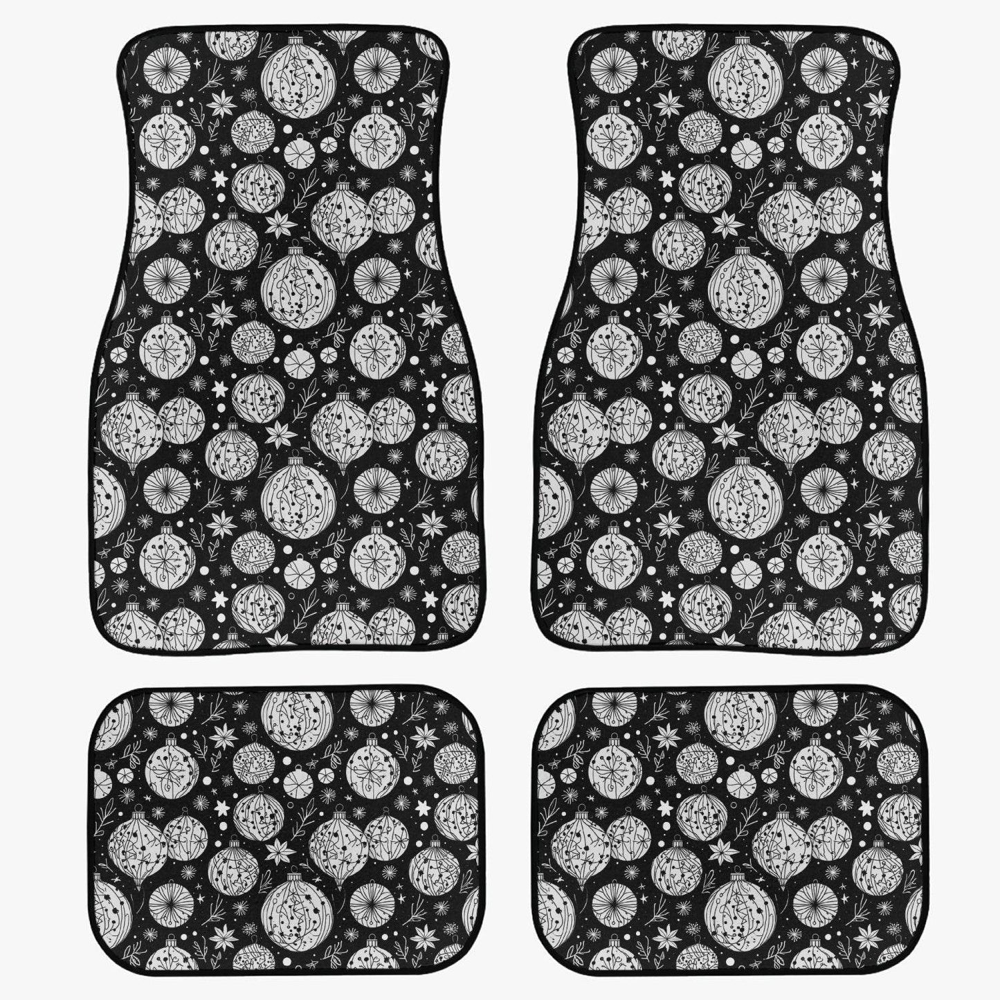 Black and White Ornament Vehicle Bundle - DeRose Seasonal