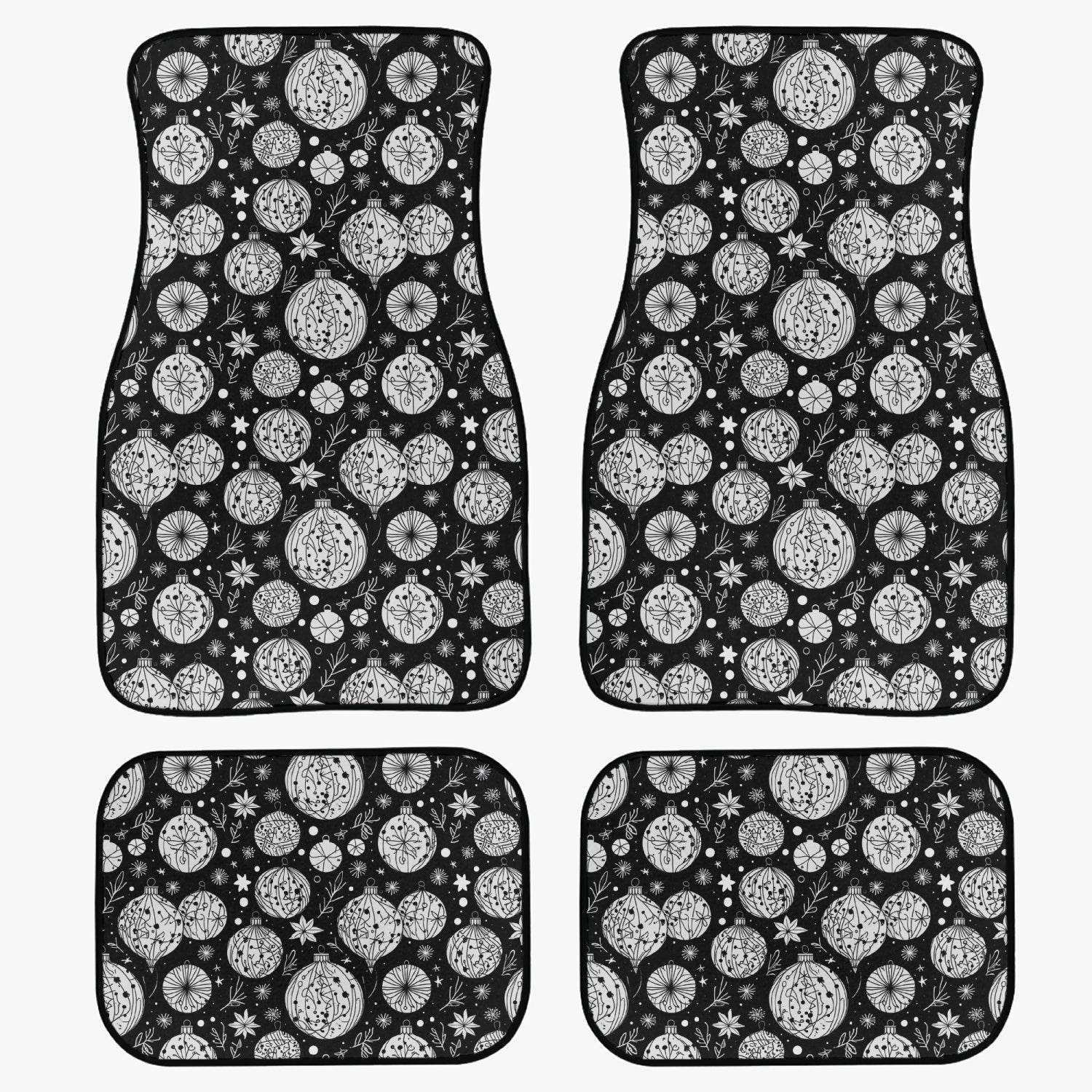 Black and White Ornament Vehicle Bundle - DeRose Seasonal