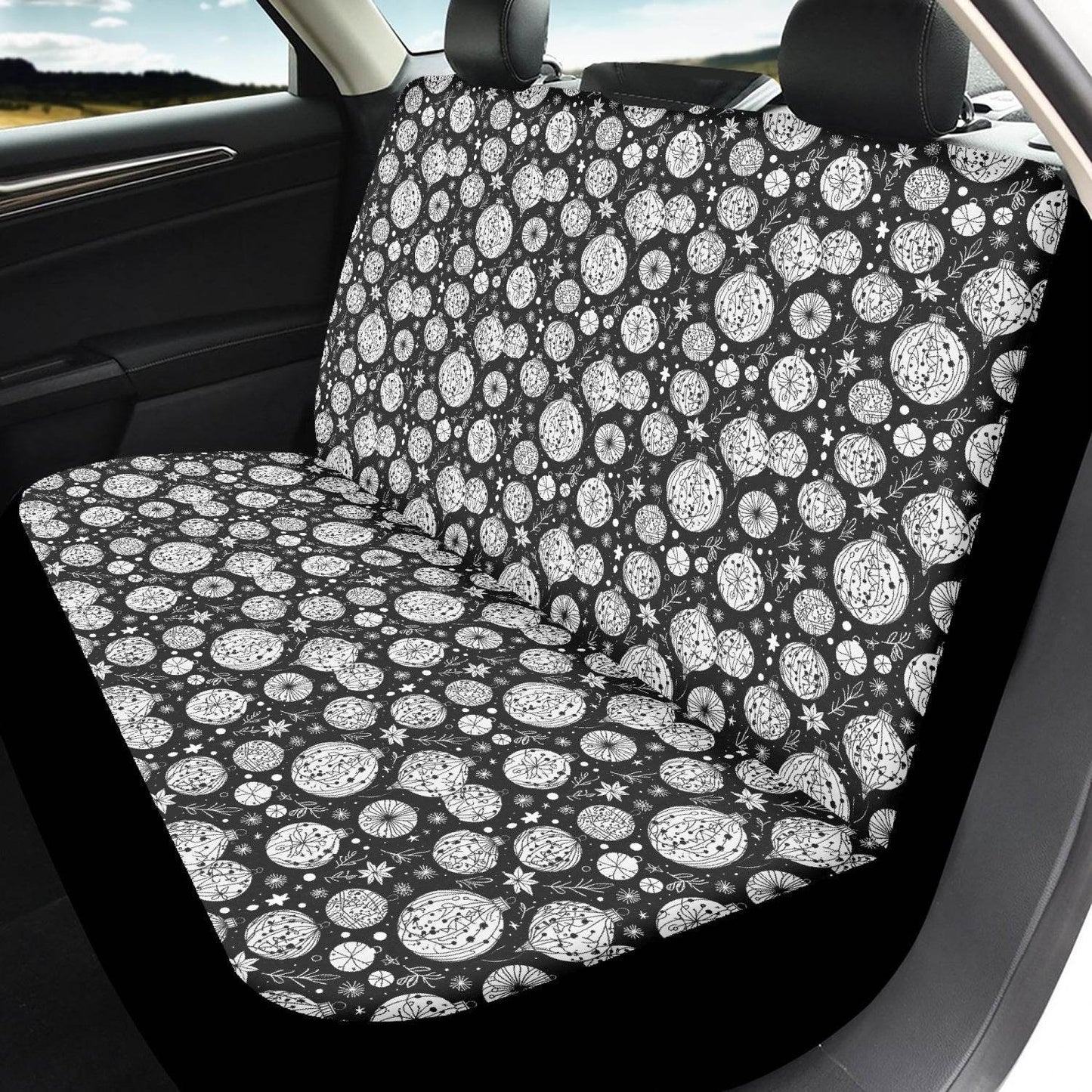 Black and White Ornament Vehicle Bundle - DeRose Seasonal
