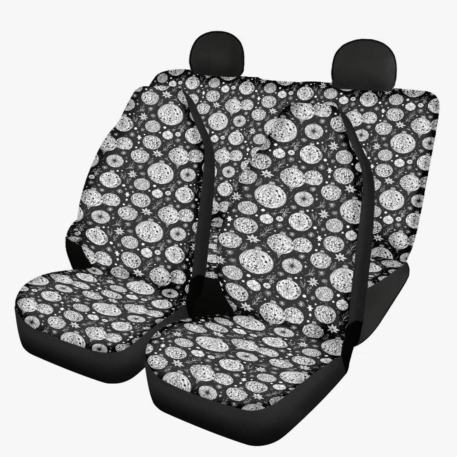 Black and White Ornament Vehicle Bundle - DeRose Seasonal