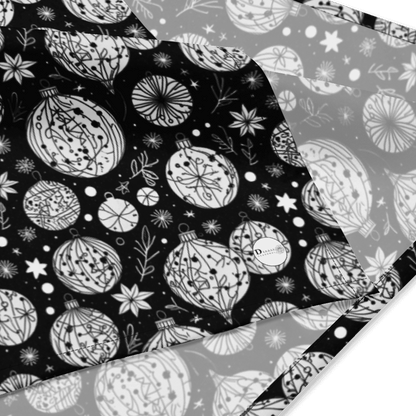 Black and White Ornament for Pets AND Humans! - DeRose Seasonal