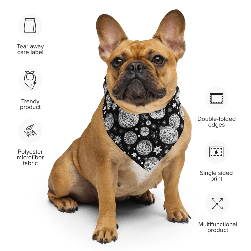 Black and White Ornament for Pets AND Humans! - DeRose Seasonal