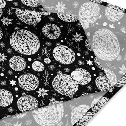 Black and White Ornament for Pets AND Humans! - DeRose Seasonal