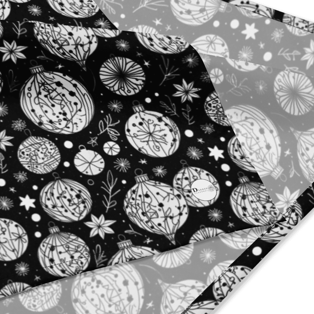 Black and White Ornament for Pets AND Humans! - DeRose Seasonal