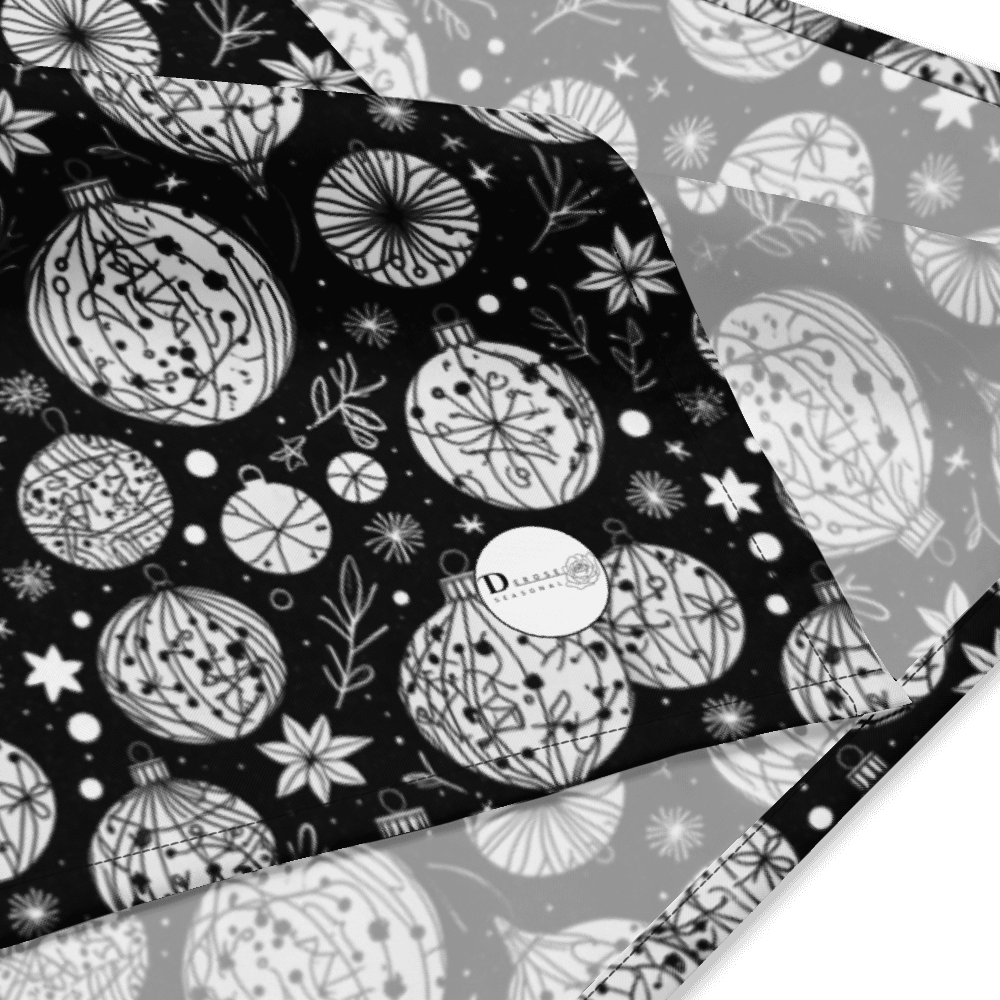 Black and White Ornament for Pets AND Humans! - DeRose Seasonal