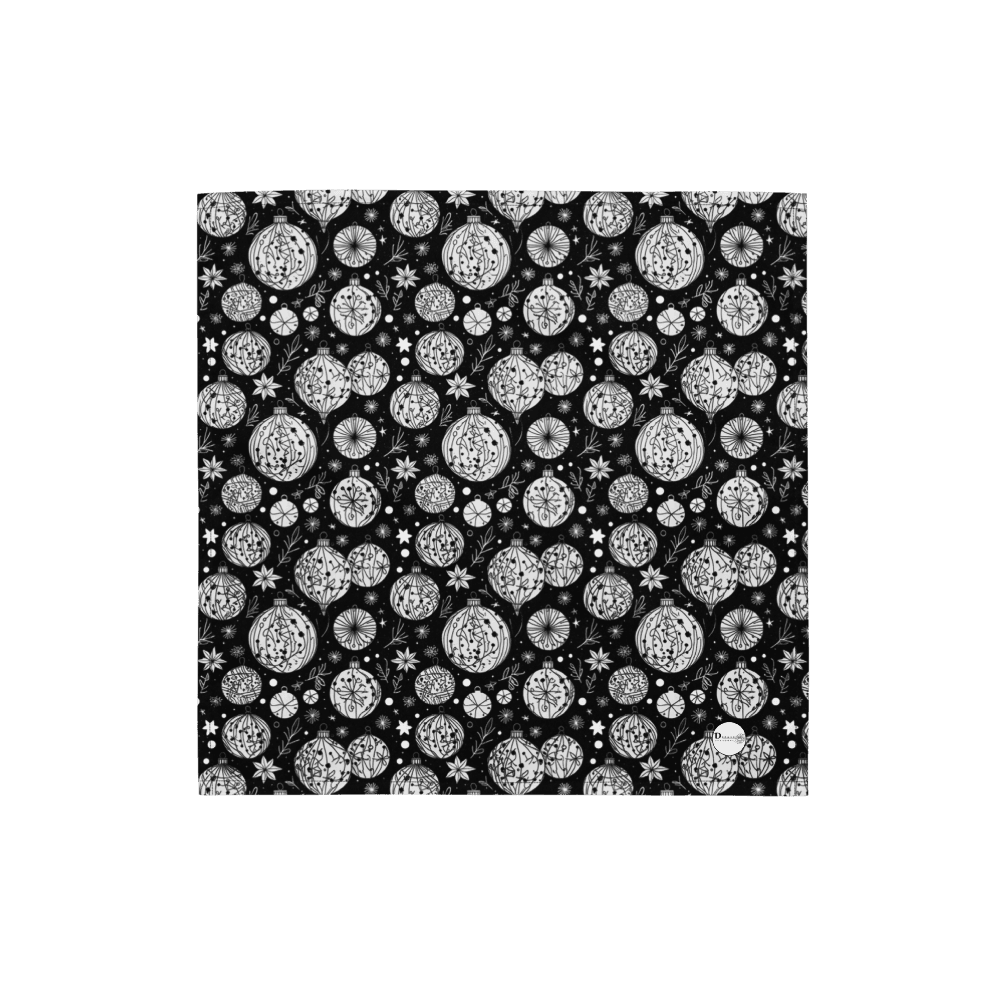 Black and White Ornament for Pets AND Humans! - DeRose Seasonal