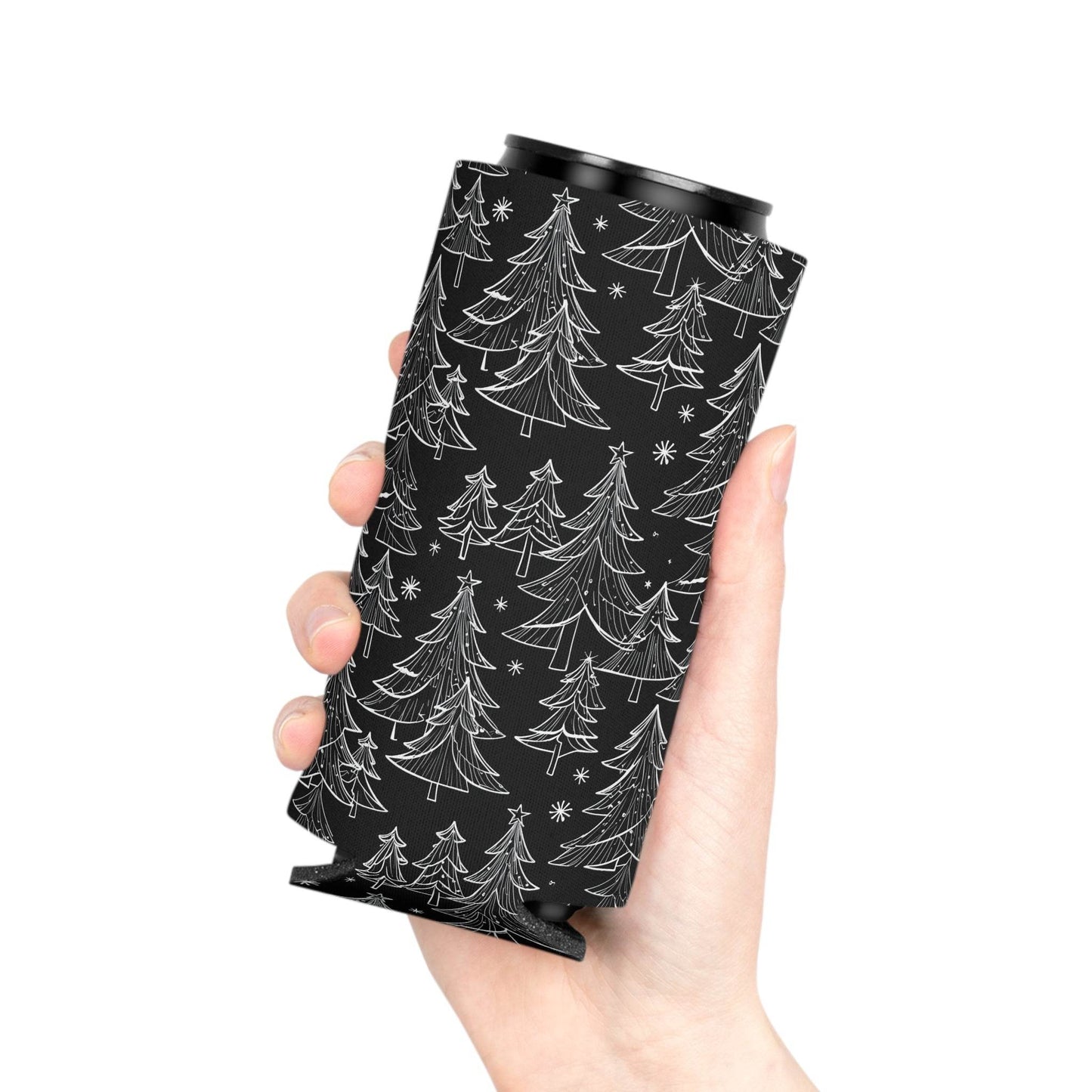 Black and White Trees Can Cooler BOGO 50% Off - DeRose Seasonal