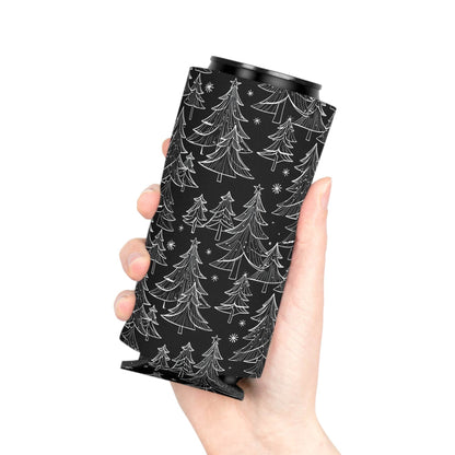 Black and White Trees Can Cooler BOGO 50% Off - DeRose Seasonal