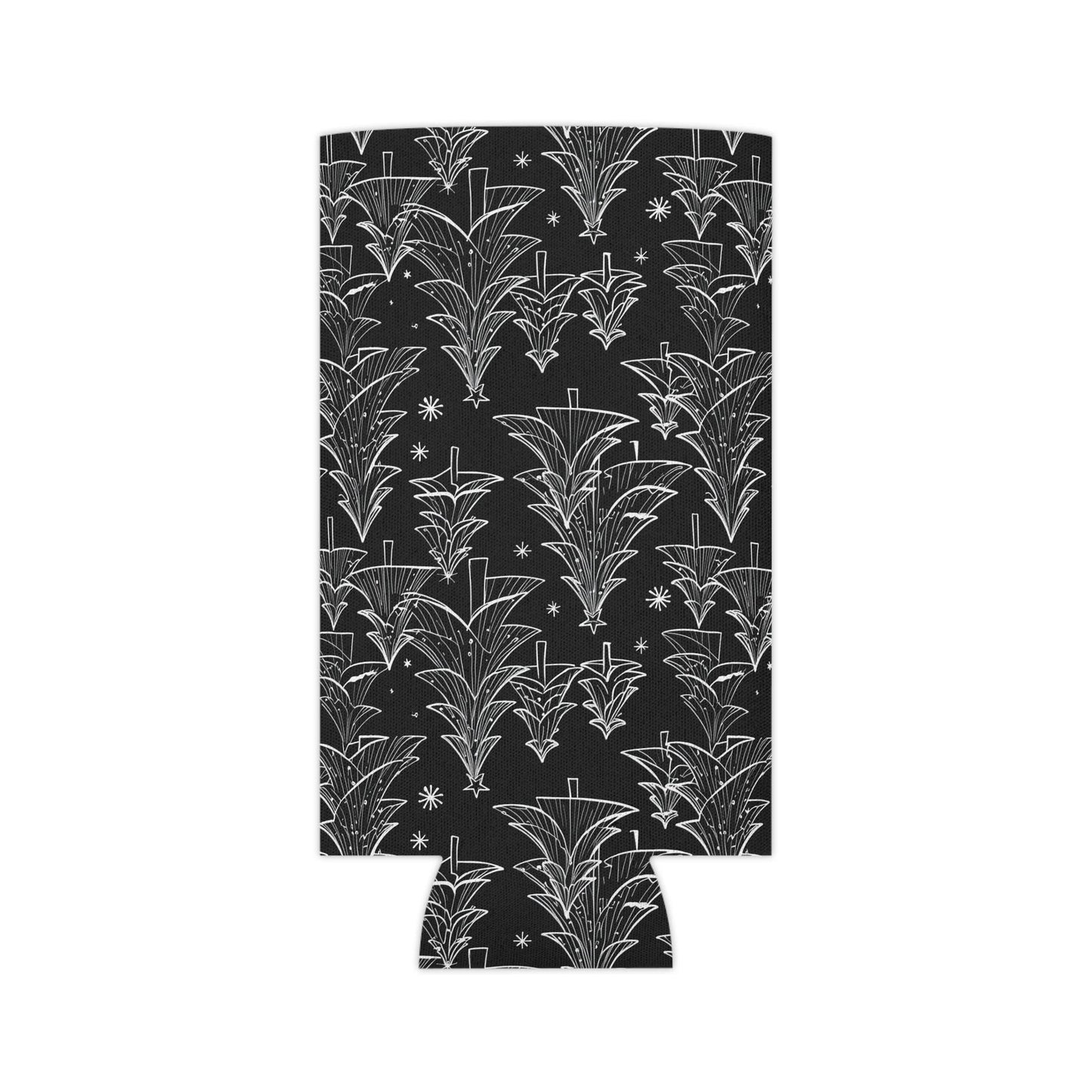 Black and White Trees Can Cooler BOGO 50% Off - DeRose Seasonal